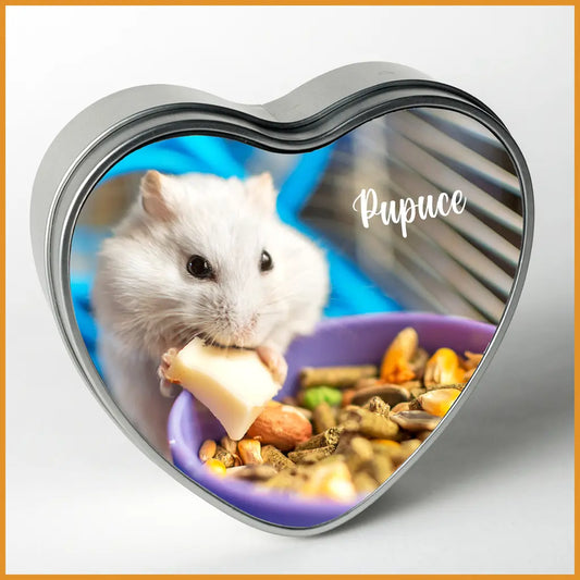 Boîte cadeau métal coeur