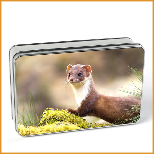Boîte cadeau métal rectangulaire